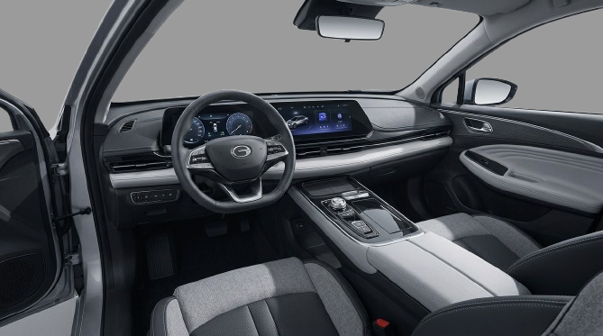 GAC Aion S digital dashboard and cockpit interior